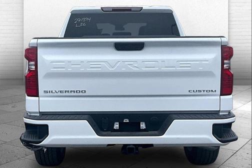 Summit White 2026 Chevrolet Silverado 1500 Custom