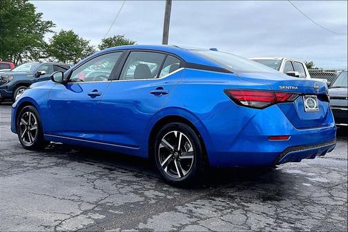 Electric Blue Metallic 2025 Nissan Sentra SV