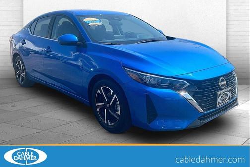 Electric Blue Metallic 2025 Nissan Sentra SV