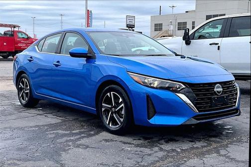 Electric Blue Metallic 2025 Nissan Sentra SV