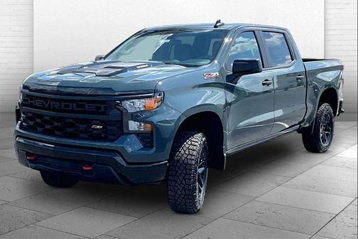Cypress Gray 2026 Chevrolet Silverado 1500 Custom Trail Boss