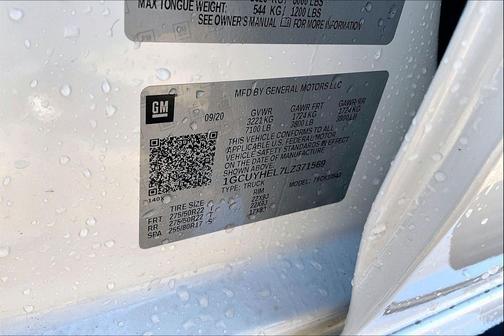 2020 Chevrolet Silverado 1500 High Country