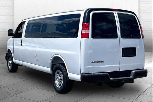 Summit White 2026 Chevrolet Express 3500 3500 Extended Wheelbase, LS, RWD