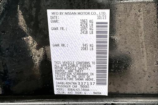 2024 Nissan Altima 2.5 SV