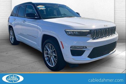 Bright White Clearcoat 2024 Jeep Grand Cherokee Summit