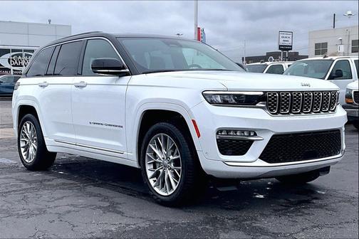 Bright White Clearcoat 2024 Jeep Grand Cherokee Summit