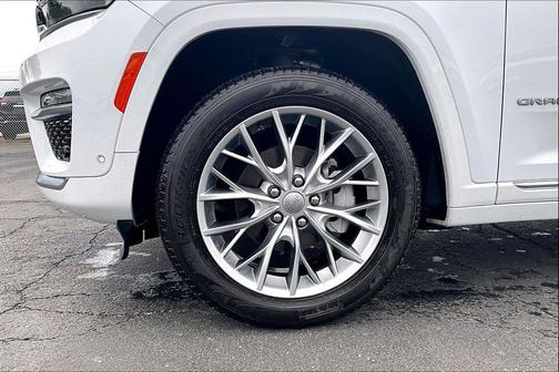 Bright White Clearcoat 2024 Jeep Grand Cherokee Summit