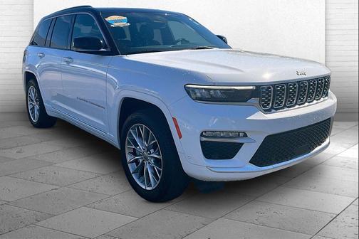 Bright White Clearcoat 2024 Jeep Grand Cherokee Summit