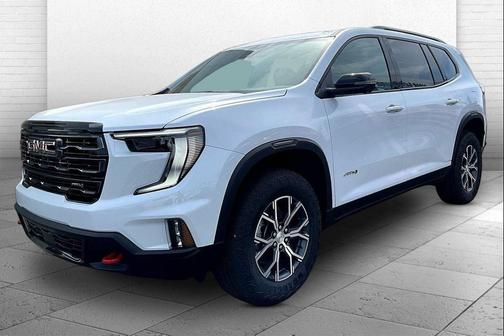 Glacier White Tricoat 2026 GMC Acadia AT4 AWD