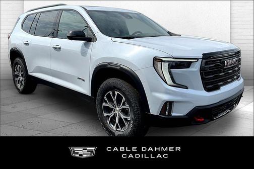 Glacier White Tricoat 2026 GMC Acadia AT4 AWD