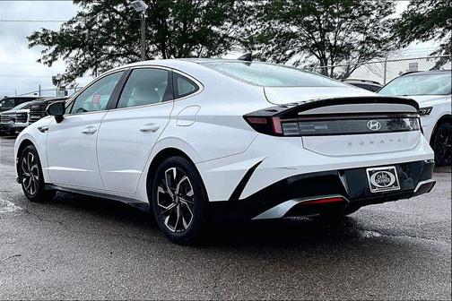 Serenity White 2025 Hyundai SONATA SEL