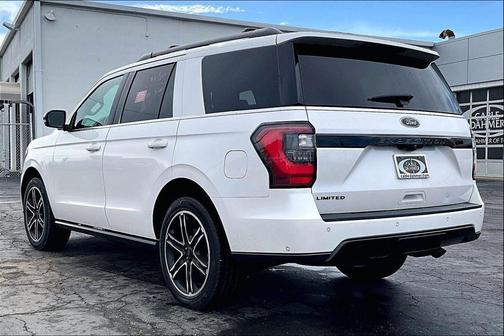White Platinum Metallic Tri-Coat 2019 Ford Expedition Limited