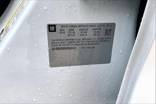 2017 Chevrolet Cruze LT