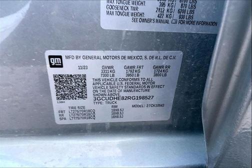 2024 Chevrolet Silverado 1500 ZR2