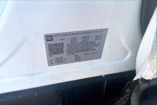 Summit White 2024 Chevrolet Equinox AWD RS