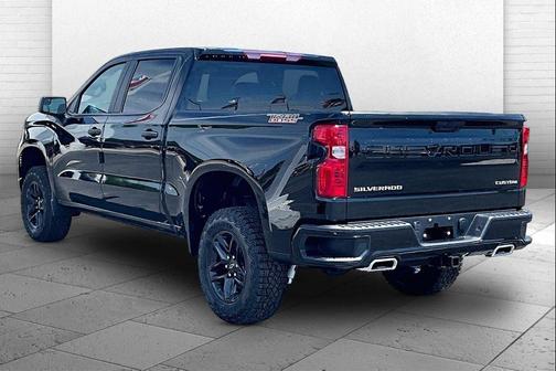 Black 2026 Chevrolet Silverado 1500 Custom Trail Boss