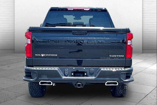 Black 2026 Chevrolet Silverado 1500 Custom Trail Boss
