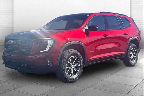 Volcanic Red Tintcoat 2026 GMC Acadia AT4 AWD