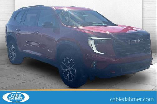 Volcanic Red Tintcoat 2026 GMC Acadia AT4 AWD