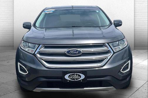 Magnetic Metallic 2017 Ford Edge Titanium