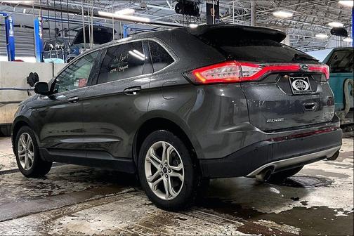 Magnetic Metallic 2017 Ford Edge Titanium