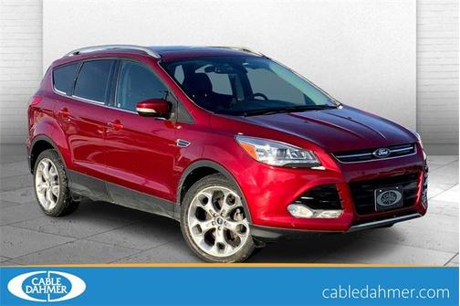 Ruby Red Tinted Clearcoat 2014 Ford Escape Titanium