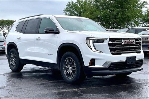 Summit White 2025 GMC Acadia AWD Elevation