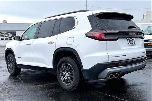 Summit White 2025 GMC Acadia AWD Elevation