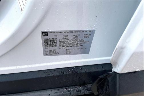 Summit White 2026 Chevrolet Equinox 1LT