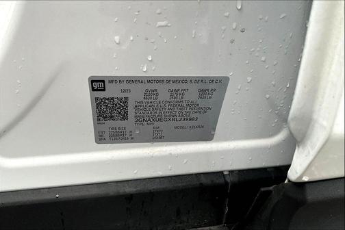 Summit White 2024 Chevrolet Equinox 1LT