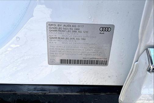 2017 Audi Q5 2.0T Premium