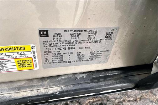 2017 Chevrolet Traverse 1LT