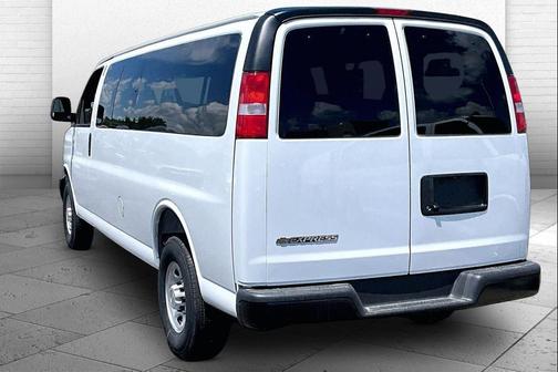 Summit White 2026 Chevrolet Express 3500 3500 Extended Wheelbase, LS, RWD