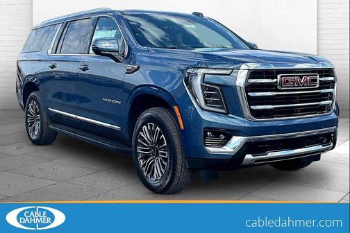 Downpour Metallic 2026 GMC Yukon XL 4WD Elevation
