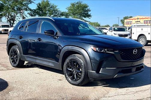 Jet Black Mica 2025 Mazda CX-50 2.5 S Preferred Package