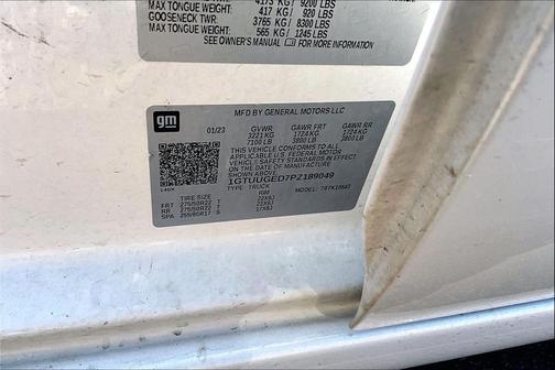 White Frost Tricoat 2023 GMC Sierra 1500 Denali
