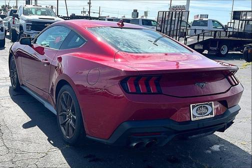 Rapid Red Metallic Tinted Clearcoat 2024 Ford Mustang EcoBoost Premium