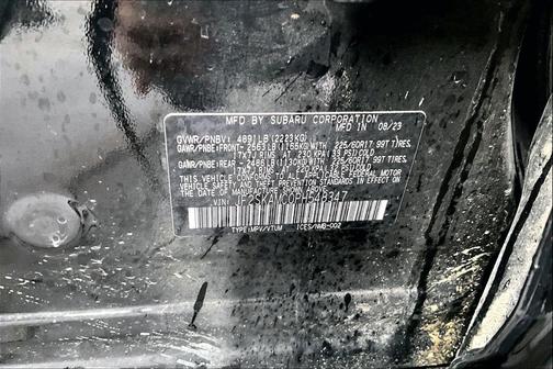 Crystal Black Silica 2023 Subaru Forester Wilderness