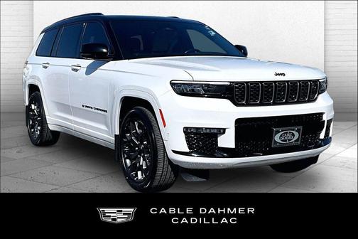 Bright White Clearcoat 2023 Jeep Grand Cherokee L Summit
