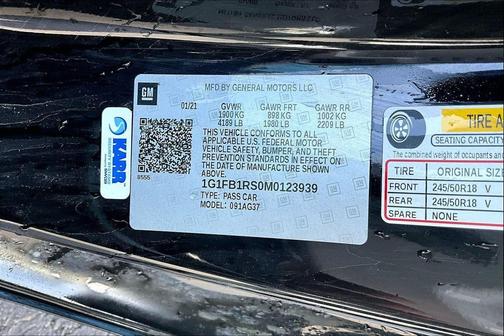 2021 Chevrolet Camaro 1LT