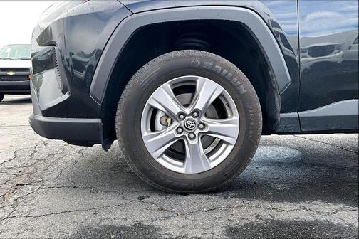 Midnight Black Metallic 2025 Toyota RAV4 Hybrid LE