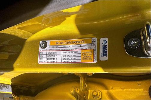 Solar Flare Metallic 2023 GMC Canyon Elevation