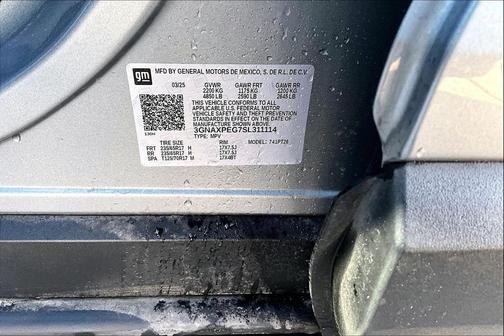 2025 Chevrolet Equinox 1LT