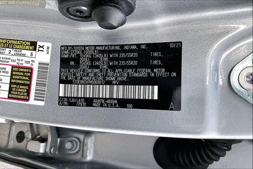 2021 Toyota Highlander Hybrid Platinum