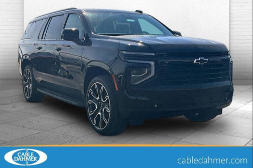Black 2026 Chevrolet Suburban RST