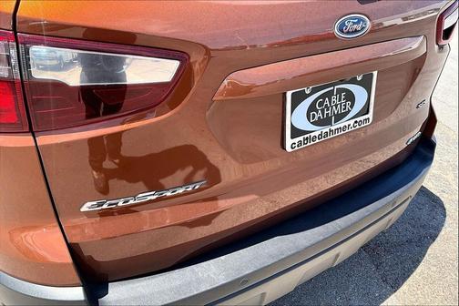 Canyon Ridge Metallic 2018 Ford EcoSport SES