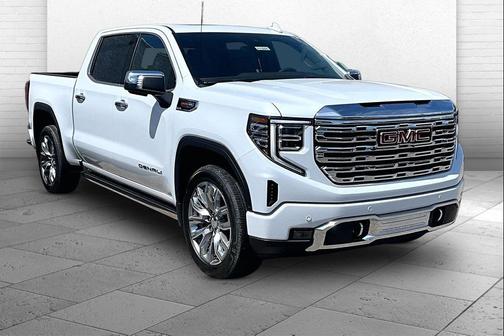 Glacier White Tricoat 2026 GMC Sierra 1500 Denali