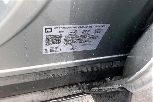 Sterling Gray Metallic 2026 Chevrolet Equinox 1LT
