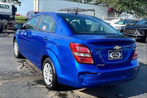 Kinetic Blue Metallic 2017 Chevrolet Sonic LS
