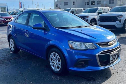 Kinetic Blue Metallic 2017 Chevrolet Sonic LS